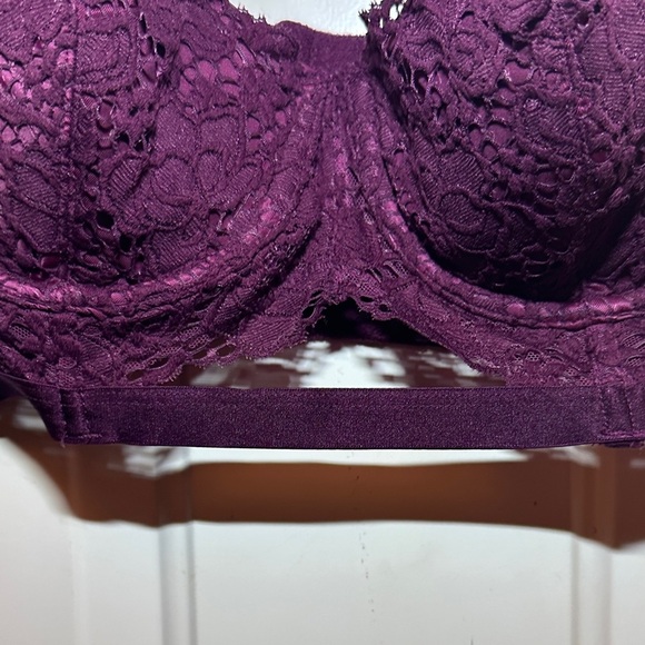 Victoria's Secret Deep Purple Lace Bra - Picture 7 of 15